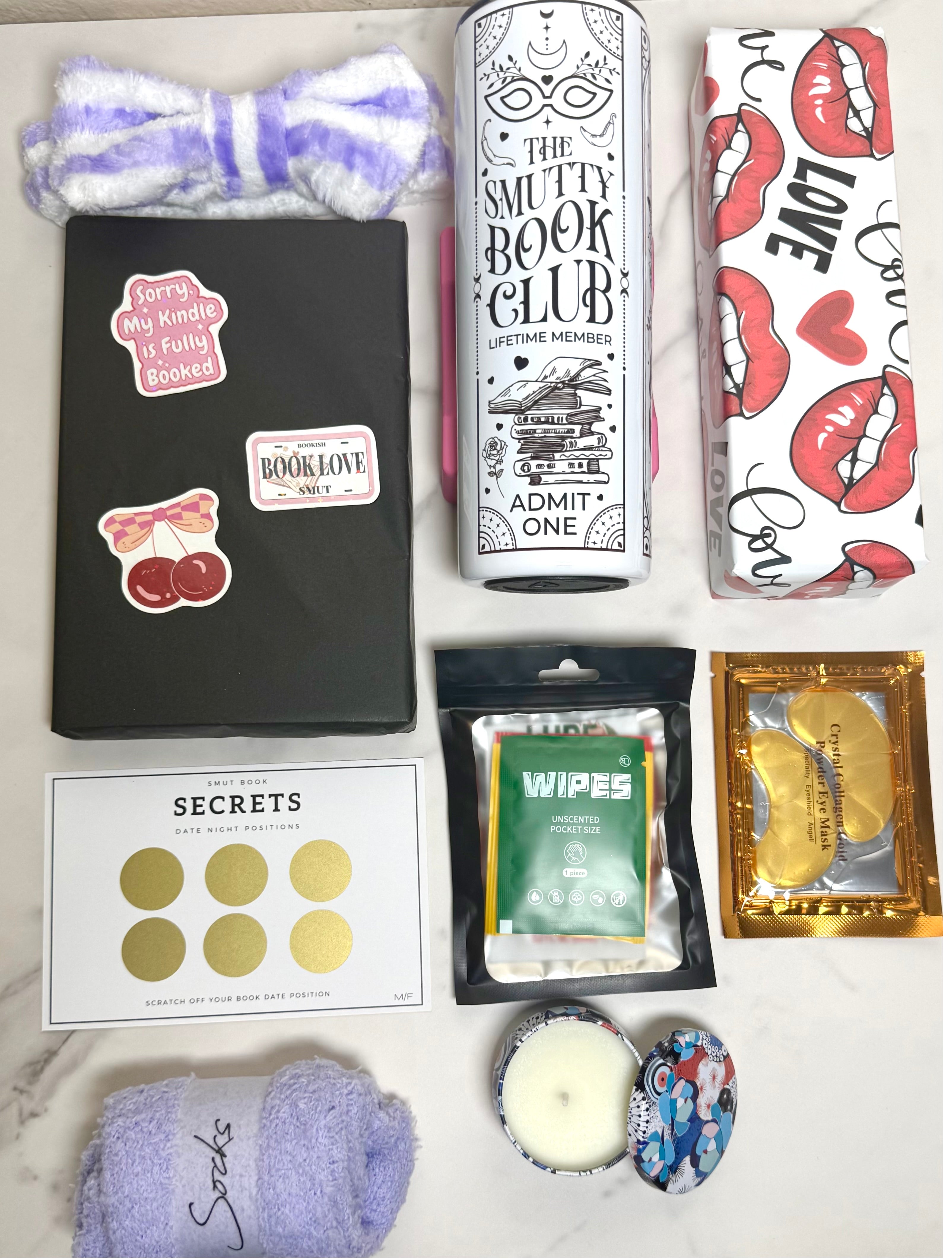 Blush & Unwind Spicy Book Box – The Planning Queen