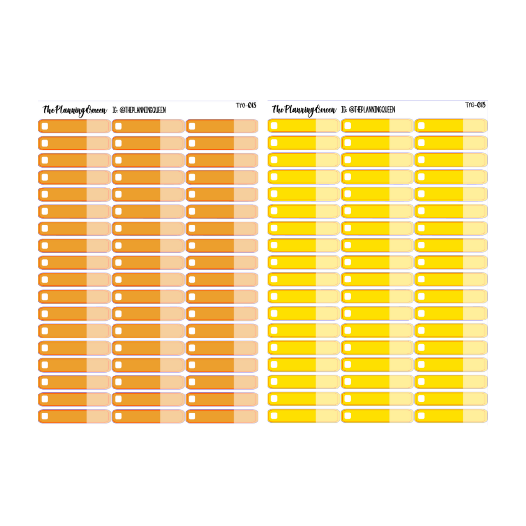 TPQ-018 Multicolor Expense Tracker Bundle | Budgeting stickers | Great gift for people who budget | budgeting stickers | Reminder Labels