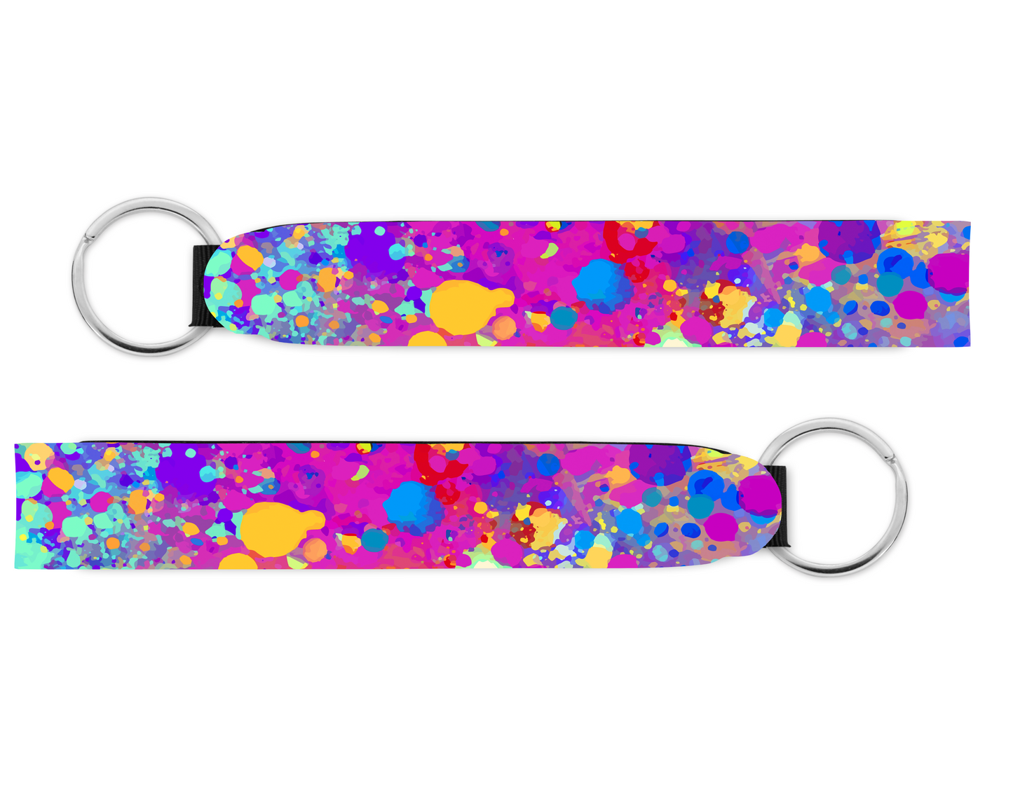 Kaleidoscope Dreams: Tie-Dye Keychain Delight