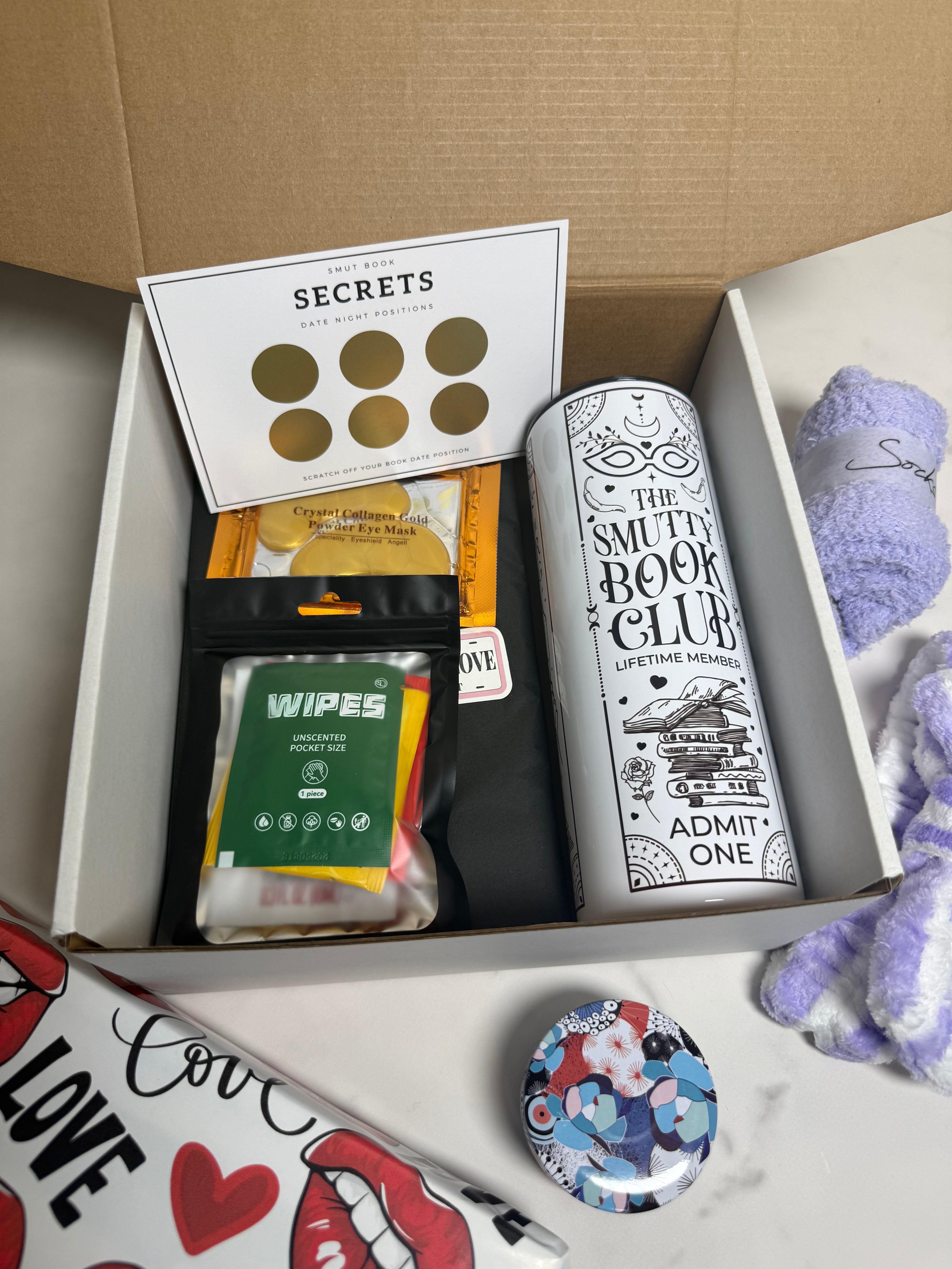 Blush & Unwind Spicy Book Box – The Planning Queen